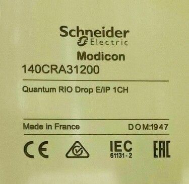 140CRA31200 | Schneider Electric I/O Modules